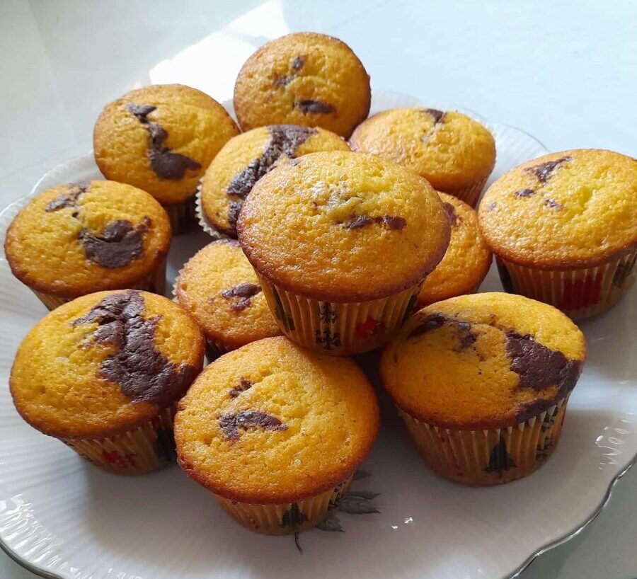 Muffins χωρίς μίξερ που βγαίνουν αφράτα κάθε φορά