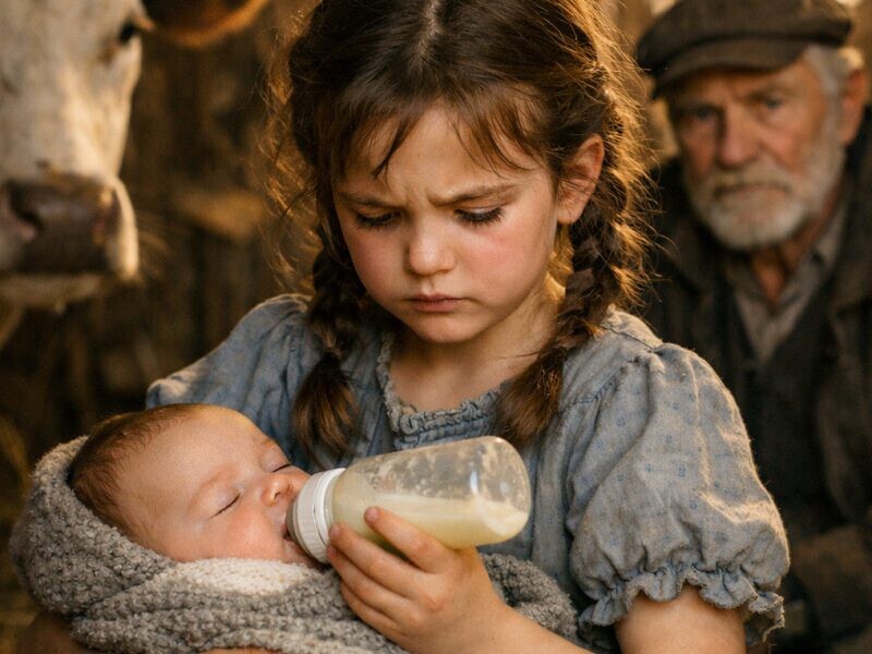 Στις 5:30 το πρωί, ένα μικρό κορίτσι ψιθύρισε: «Δεν έχω χρήματα για το γάλα.» Δεν ήξερα ακόμα την σκληρή πραγματικότητα που με περίμενε