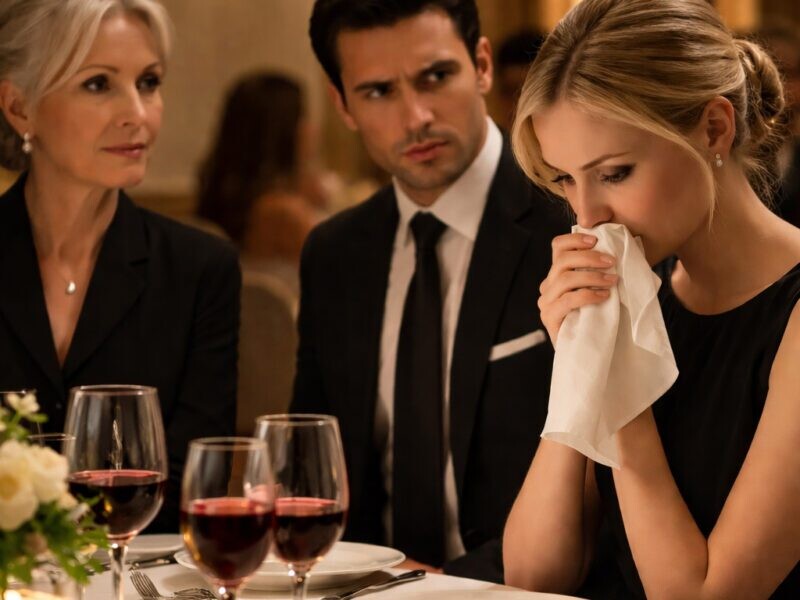 Όταν αρνήθηκα να πληρώσω τον λογαριασμό σε αυτό το πολυτελές εστιατόριο, με ταπείνωσε δημόσια πετώντας μου κρασί στο πρόσωπο, ενώ η μητέρα του παρακολουθούσε ικανοποιημένη