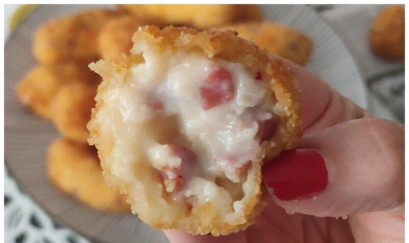 Κροκέτες με ζαμπόν τραγανές έξω και κρεμώδεις μέσα – Η τέλεια συνταγή