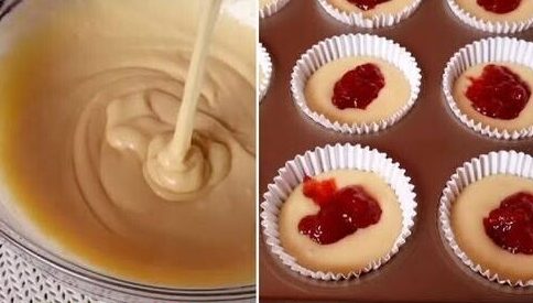 Μάφινς με μαρμελάδα: Η εύκολη συνταγή για αφράτα γλυκά με φρουτένια γέμιση