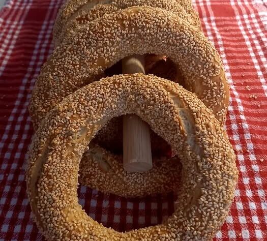 Σπιτικά κουλούρια Θεσσαλονίκης σαν του φούρνου