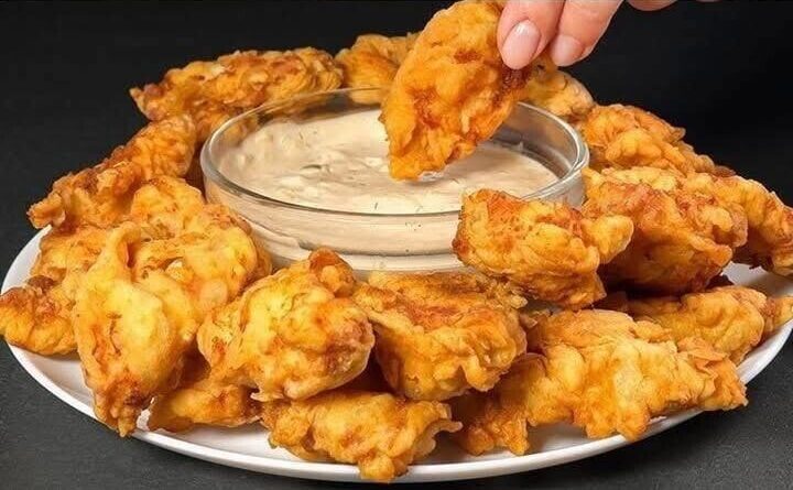 Τραγανό κοτόπουλο σαν fast food: εύκολη και γρήγορη συνταγή