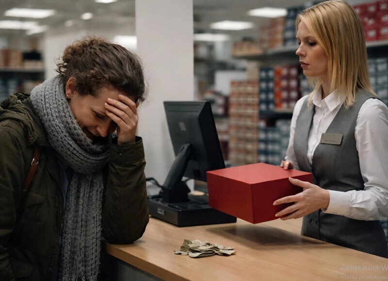 Στο κατάστημα υποδημάτων, η πωλήτρια άρπαξε από τα χέρια μιας μητέρας τα καινούργια παπούτσια για το παιδί της μόνο και μόνο επειδή της έλειπαν δύο δολάρια, και η φτωχή γυναίκα στεκόταν εκεί και έκλαιγε, αλλά μετά συνέβη κάτι που κανείς δεν περίμενε