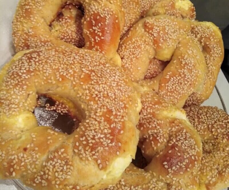 Αφράτα τυροκούλουρα με φέτα & γιαούρτι – το τέλειο σχολικό κολατσιό