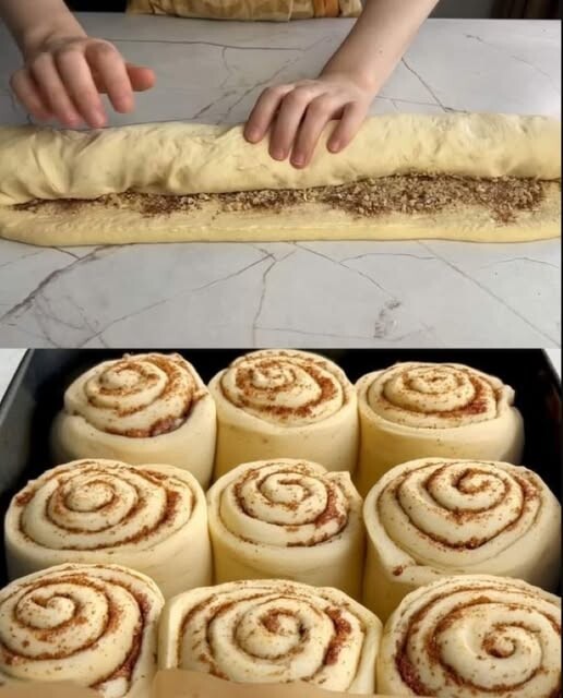 Ρολά κανέλας αφράτα με κρέμα τυρί – Η εύκολη συνταγή που λιώνει στο στόμα