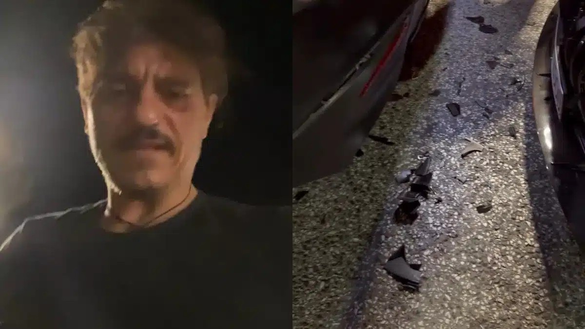 Τροχαίο για τον Δημήτρη Γιαννακόπουλο: Οι εικόνες από τη σύγκρουση, οι φωνές στον δρόμο και το απρόσμενο περιστατικό