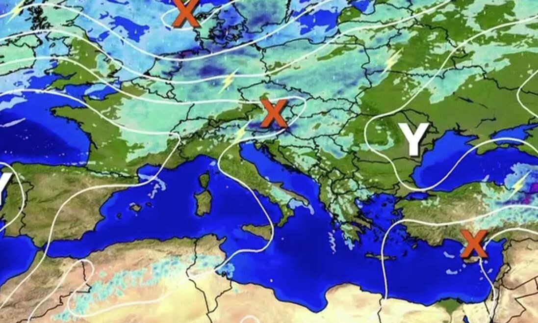 Καιρός: Αλλάζει ραγδαία το σκηνικό – Πότε έρχονται μπουρίνια και καταιγίδες