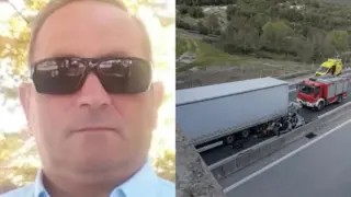 Θλίψη: Αυτός είναι ο άνθρωπος που έχασε τη ζωή του στην Εγνατία ενώ τοποθετούσε κώνους