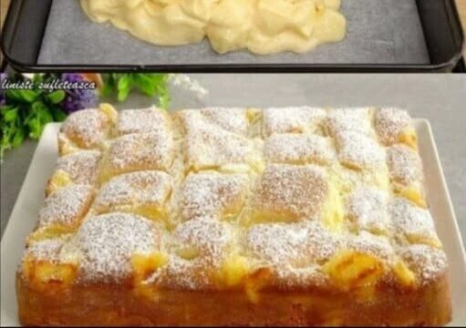 Το μήλο-κέικ με κρέμα που έχει ξετρελάνει το ίντερνετ – Αφράτο, αρωματικό και απίστευτα ζουμερό