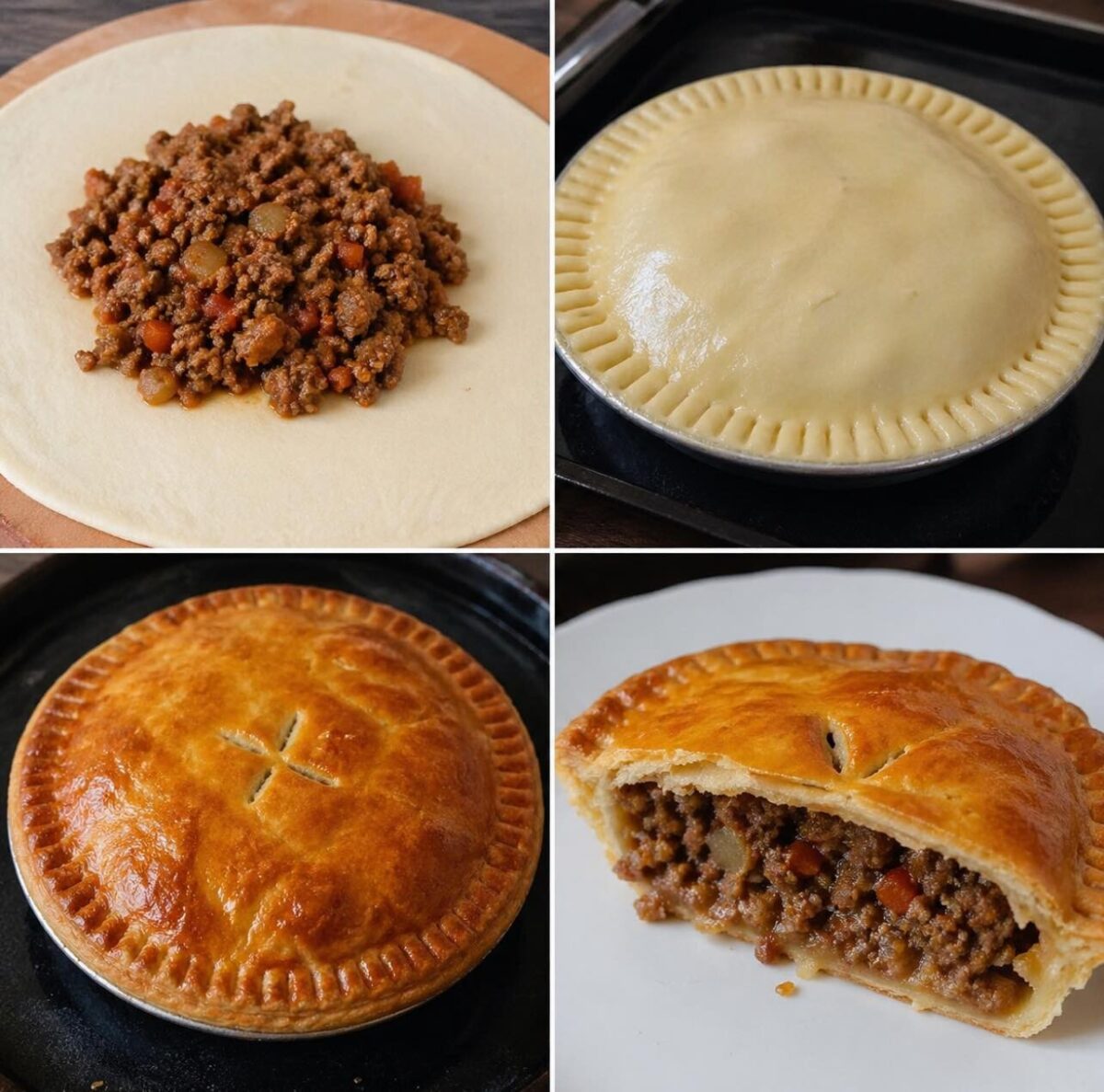 Η πιο ζουμερή κρεατόπιτα που έφτιαξα ποτέ – δεν έμεινε ούτε κομμάτι