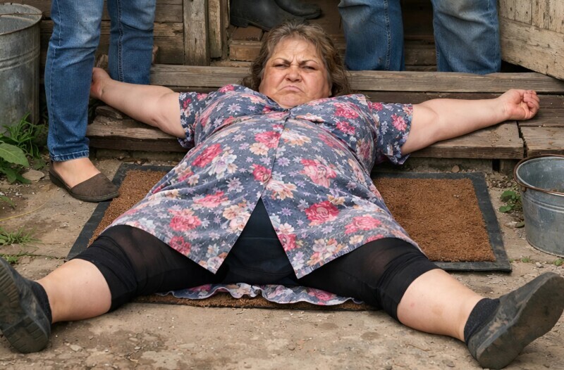 Η πεθερά ξάπλωσε πάνω στο χαλάκι της εισόδου μόνο και μόνο για να με αφήσει ο γιος της και να μείνει μαζί της: έκανε υστερία, έκλαιγε, απειλούσε, αλλά μία μόνο πράξη μου έβαλε τέλος σε αυτό το θέατρο