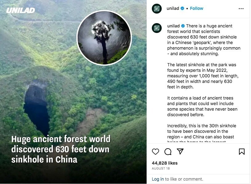 Όλος ο κόσμος έμεινε Eκπλnκτoς όταν είδε τι υπήρχε μέσα στο βάραθρο βάθους 630 ποδιών