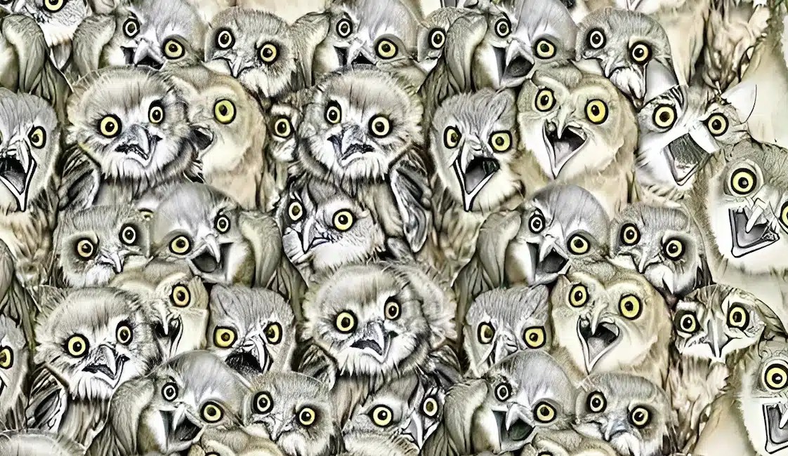 Μόνο οι άνθρωποι με όραση 20/20 μπορούν να βρουν τη γάτα στην εικόνα