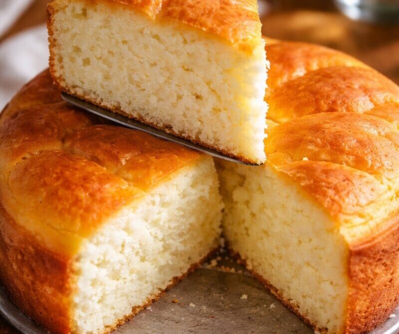 Με ζαχαρούχο έφτιαξα αυτό το κέικ… και έγινε αφρός