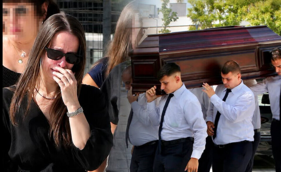 Κηδεία Κόκοτα: Κατέρρευσε η σύζυγός του μόλις αντίκρισε το φέρετρο-Ανατριχιάζουν τα λόγια της