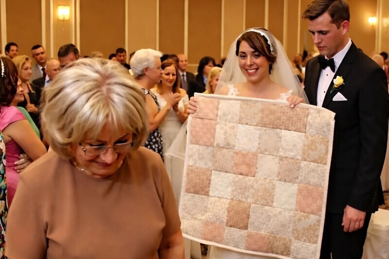 Παρέδωσα στον εγγονό μου, στον γάμο του, ένα δώρο που είχα ράψει με τα ίδια μου τα χέρια, αλλά η νύφη του το σήκωσε μπροστά σε όλους τους καλεσμένους και άρχισε να το κοροϊδεύει