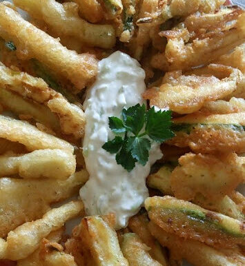 Τηγανητά κολοκυθάκια με κουρκούτι μπύρας – Δεν υπάρχει αυτό το τραγανό!