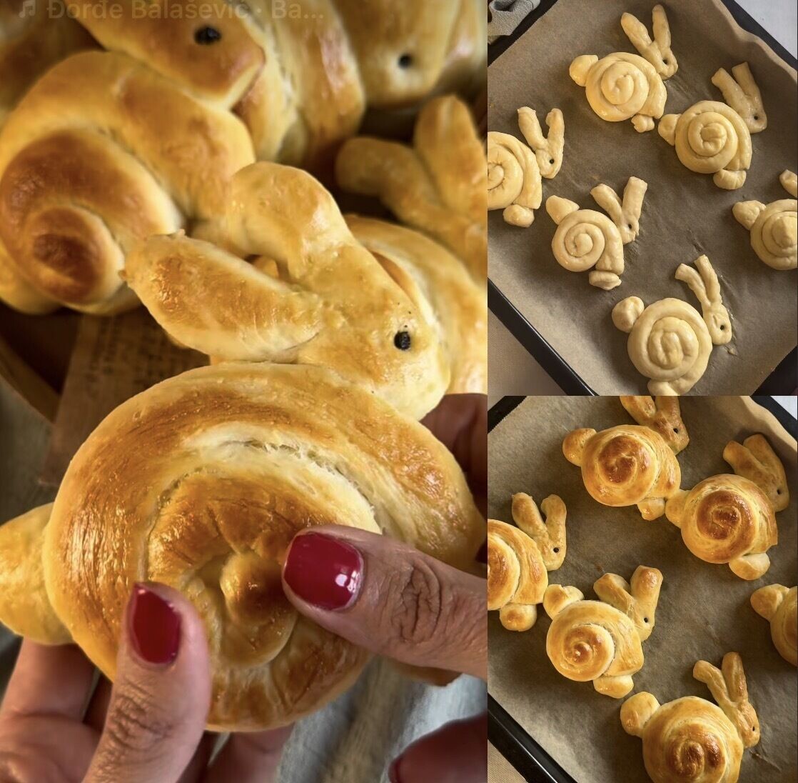 Αφράτα κουλουράκια σε σχήμα λαγού – Η πιο cute ιδέα για το πασχαλινό τραπέζι