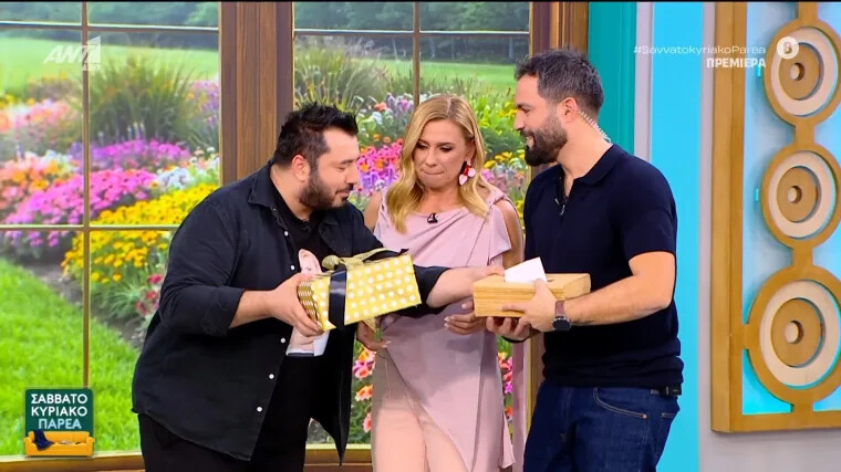 Σάστισε η Καραβάτου: Είδε ξαφνικά μπροστά της τον πρώην σύζυγό της Κρατερό Κατσούλη μαζί με την Μαρία Ηλιάκη να…