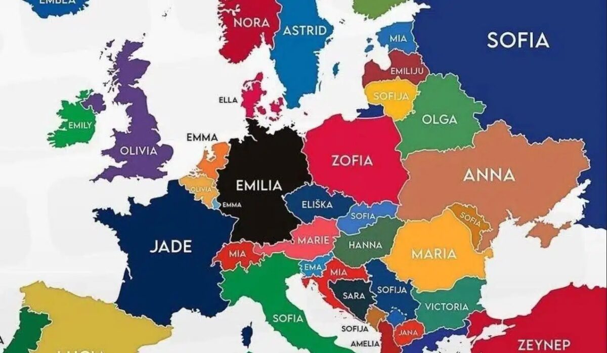 Αυτά είναι τα πιο δημοφιλή ονόματα κοριτσιών στην Ευρώπη – Ποιο όνομα κυριαρχεί στην Ελλάδα;