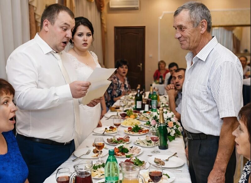 Όταν ένας φτωχός πατέρας χάρισε στην κόρη του, για τον γάμο της, έναν απλό φάκελο, οι πλούσιοι συγγενείς του γαμπρού άρχισαν να γελούν με ένα τόσο «γενναιόδωρο» δώρο