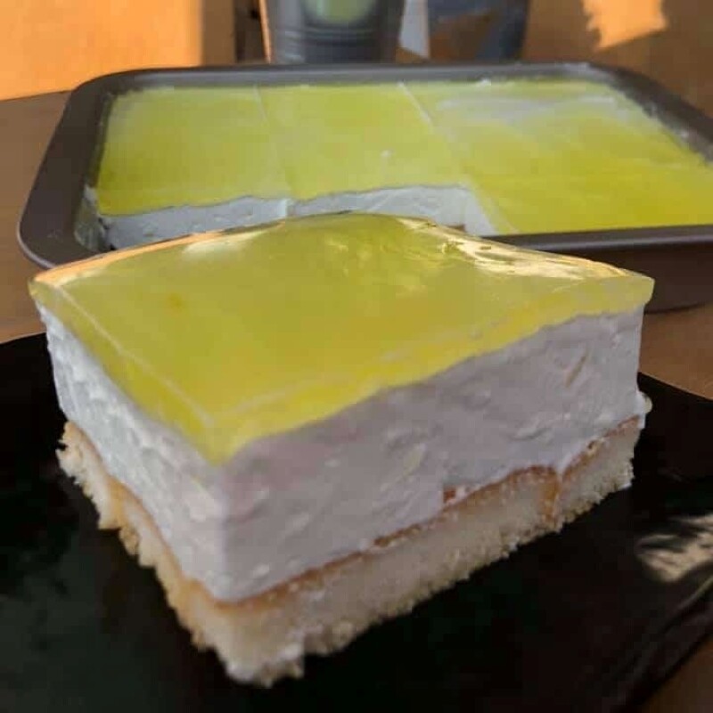 Γλυκό λεμόνι με σαβαγιάρ – εύκολη συνταγή ψυγείου