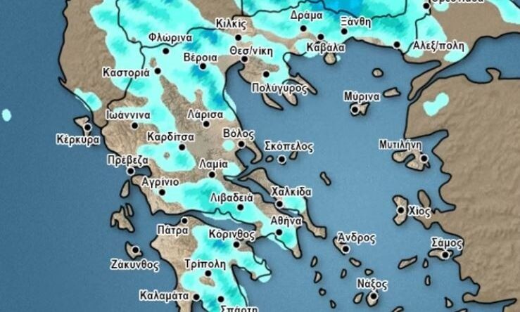 Καιρός: Χαμηλό βαρομετρικό πλησιάζει την χώρα μας – Πού αναμένονται βροχές τα επόμενα 24ωρα