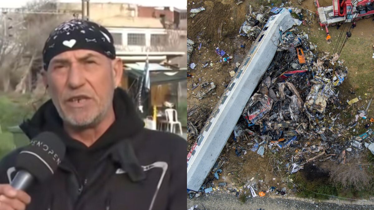 Η συγκλονιστική αφήγηση του κάμεραμαν που βρέθηκε πρώτος στα Τέμπη λίγο μετά το έγκλημα