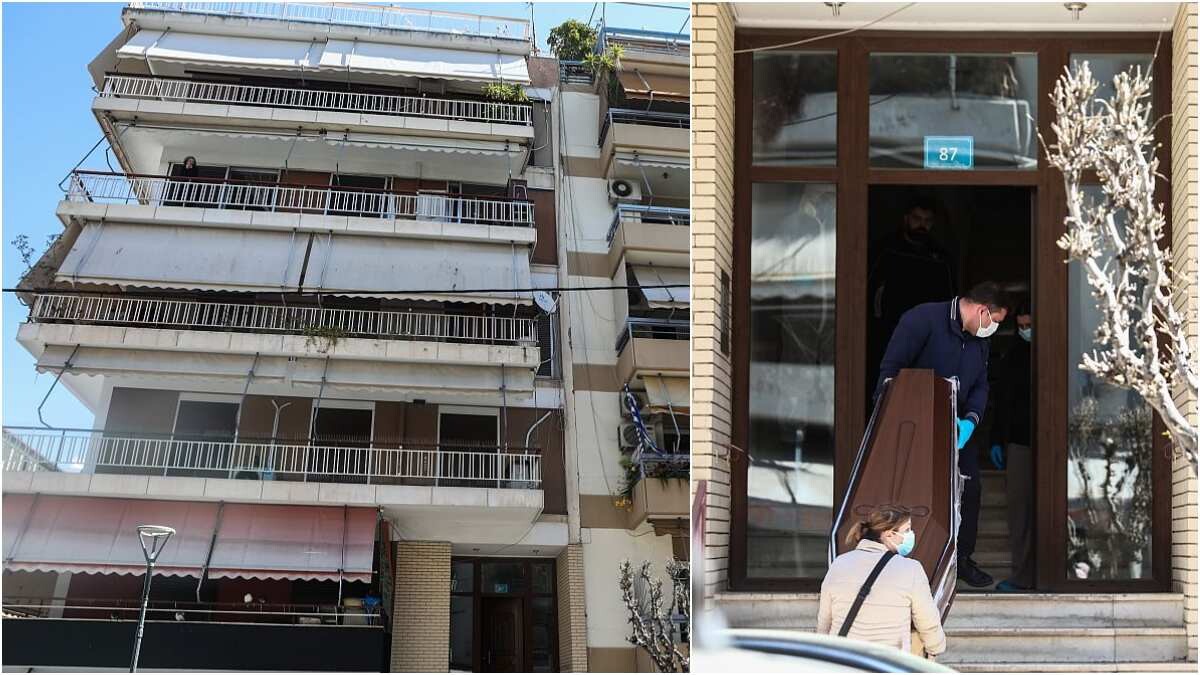 Φωτογραφίες από το διαμέρισμα του τρόμου: Εδώ βρέθηκαν νεκρές μάνα και κόρη στου Ζωγράφου σε «τσιμεντωμένο» δωμάτιο