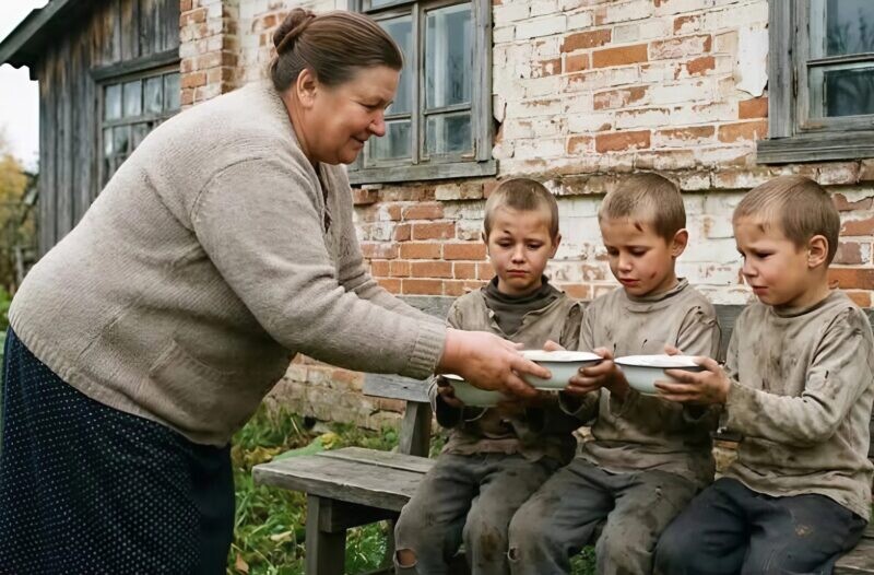 Μια φτωχή γυναίκα λυπήθηκε τρία ορφανά και τα τάισε με ζεστή σούπα, και είκοσι χρόνια αργότερα τρία πολυτελή αυτοκίνητα σταμάτησαν μπροστά στο περίπτερό της: αυτό που συνέβη μετά άφησε τους πάντες σε σοκ