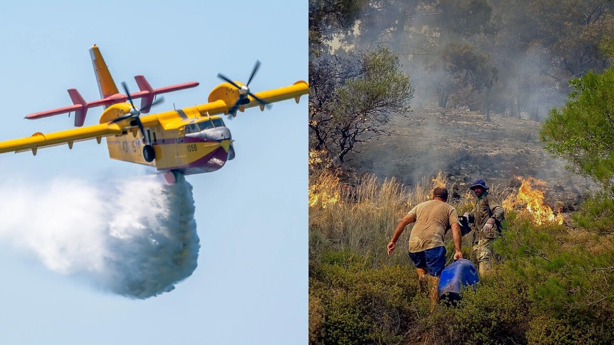 Δυστυχώς, νέα μεγάλη φωτιά τώρα στη χώρα μας – Επιχειρούν 4 εναέρια μέσα, δύσκολη μάχη