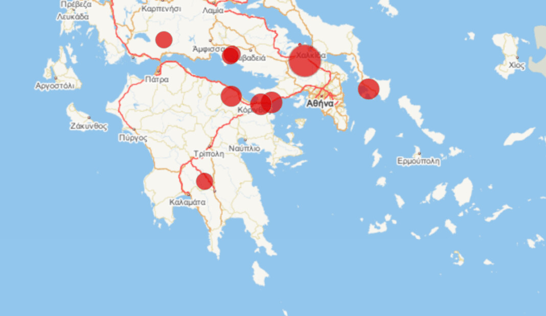 Χάρτης: Συμπλήρωσε το επίθετο σου και δες σε ποιες περιοχές της Ελλάδας υπάρχουν άνθρωποι με το ίδιο επίθετο