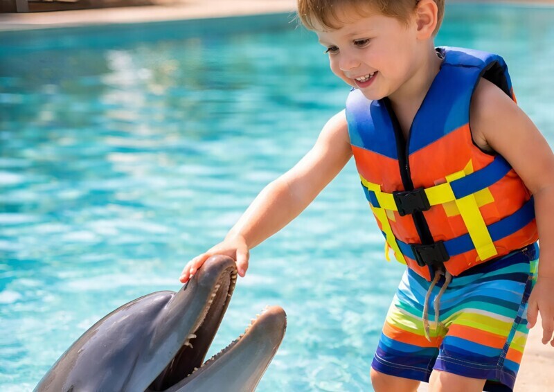 Όταν πήγαμε τον γιο μας να κολυμπήσει με δελφίνια, τα αγκάλιαζε, γελούσε, κι εγώ με τον σύζυγό μου συγκινούμασταν με αυτή την εικόνα, μέχρι που μία υπάλληλος του κέντρου πλησίασε και μας είπε χαμηλόφωνα: «Πρέπει να δείξετε αμέσως τον γιο σας σε γιατρό».