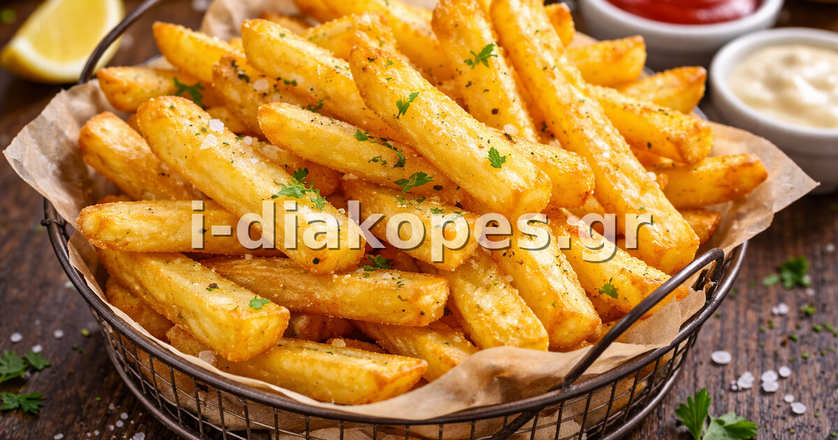 Το άγνωστο μυστικό συστατικό για να γίνουν οι τηγανιτές πατάτες φουλ τραγανές