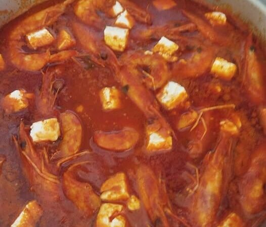 Έφτιαξα γαρίδες σαγανάκι και το τηγάνι άδειασε πριν προλάβω να σερβίρω – Δοκίμασε την