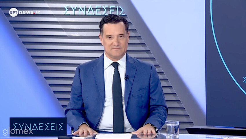 «Αυτό που κάνετε είναι χυδαίο»: Ο δημοσιογράφος της ΕΡΤ με τον οποίο έγινε μαλλιά κουβάρια on air ο Άδωνις Γεωργιάδης