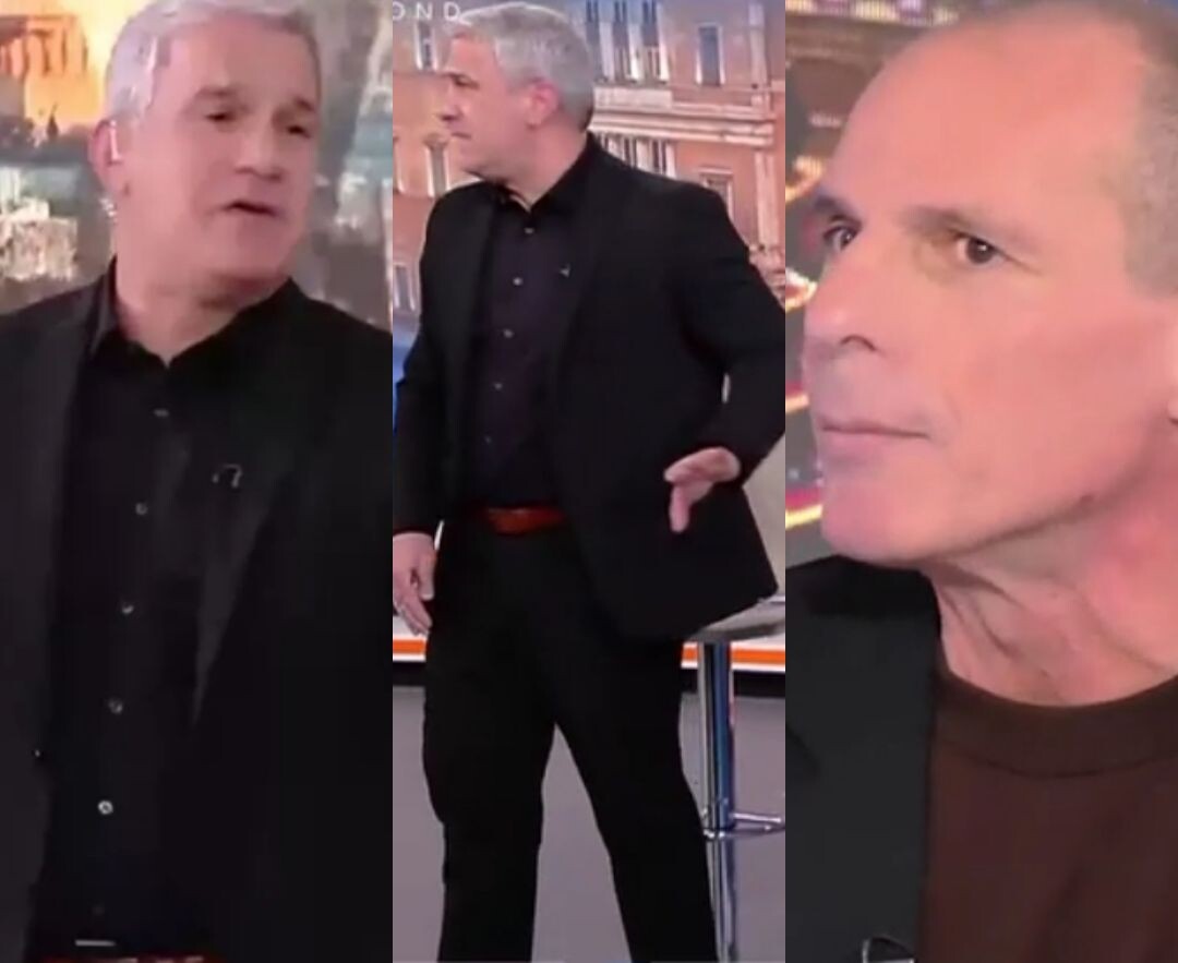 Άγpιος καβγάς on air στο OPEN με Χαριτάτο και Βαρουφάκη – Σηκώθηκε και έφυγε ο δημοσιογράφος