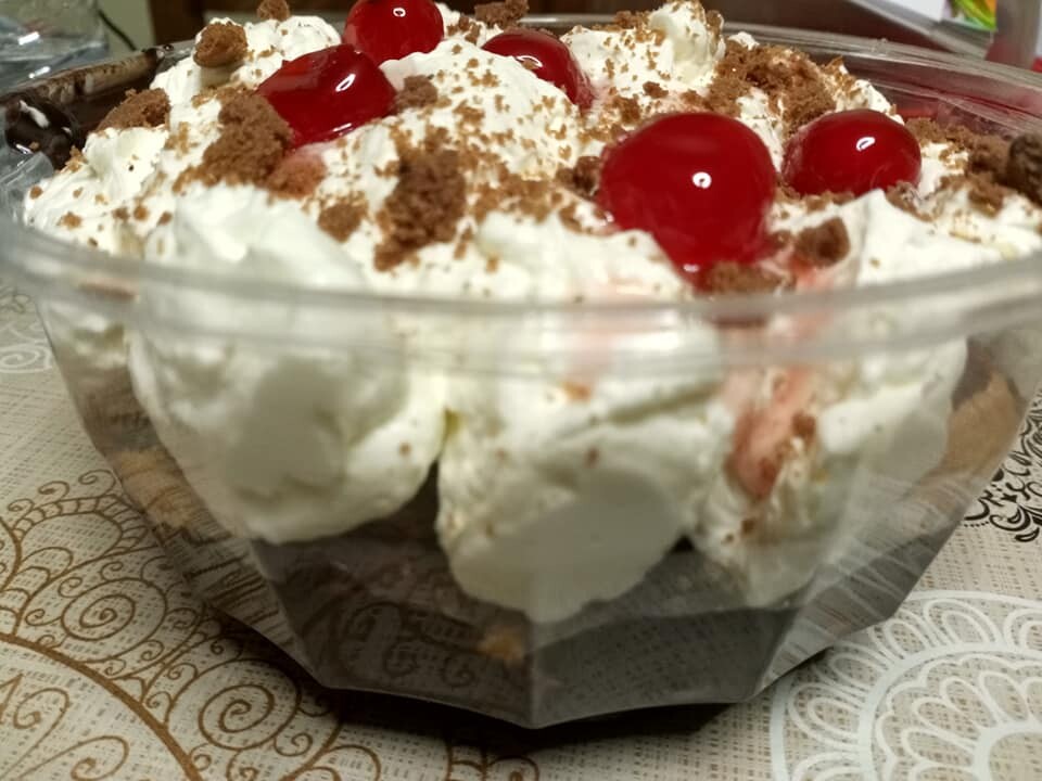 Γλυκό ψυγείου με κρουασανάκια και σοκολάτα