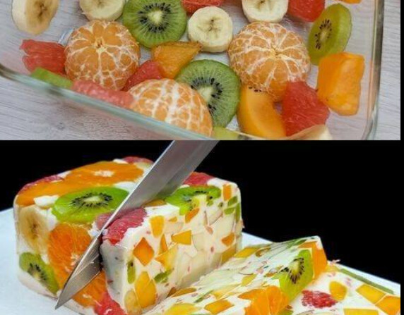 Μωσαϊκό Φρούτων με Κρέμα – Το Πιο Δροσερό & Εντυπωσιακό Επιδόρπιο Ψυγείου!