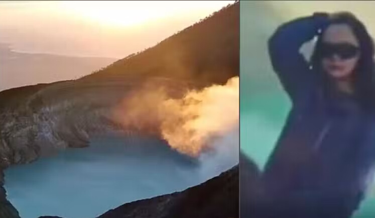 Φpίκη: Έπeσε μέσα σε ενεργό ηφαίστειο ενώ έβγαζε σέλφι