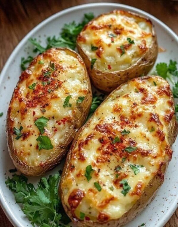 Οι γεμιστές πατάτες που έκανα και έγινε χαμός – δεν έμεινε ούτε μία