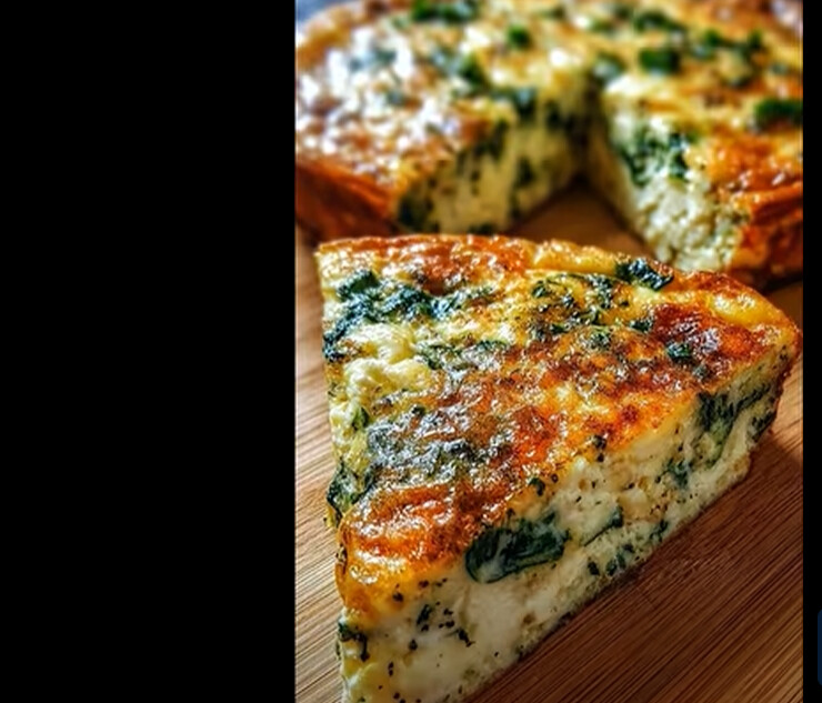 Αλμυρή Τάρτα με τυρί κότατζ και σπανάκι σκέτη απόλαυση