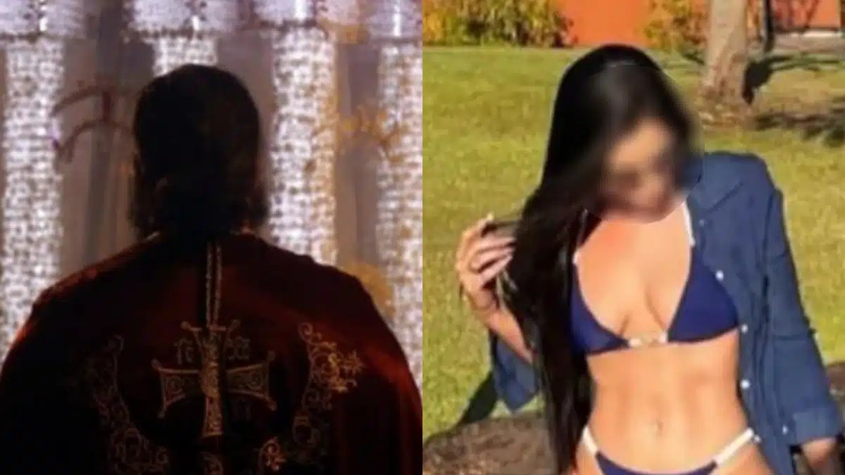 Βίντεο με την καλλονή ερωμένη του ιερέα να κρύβεται στο μπάνιο -Φώναζαν: «Άνοιξε την πόρτα» – «Δεν ανοίγει. Κόλλησε», απαντούσε