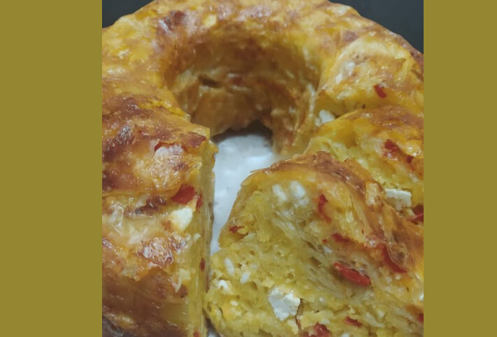 Υπέροχο, εντυπωσιακό και ξεχωριστό! Τυρόπιτα ψημένη σε φόρμα – βγαίνει απίστευτα αφράτη και νόστιμη, χωρίς καθόλου ταλαιπωρία.