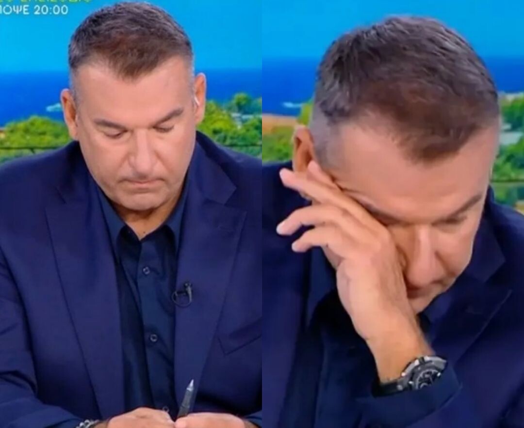 Γιώργος Λιάγκας: Λuγισε κι έβαλε τα Kλάματα on air στο «Πρωινό»