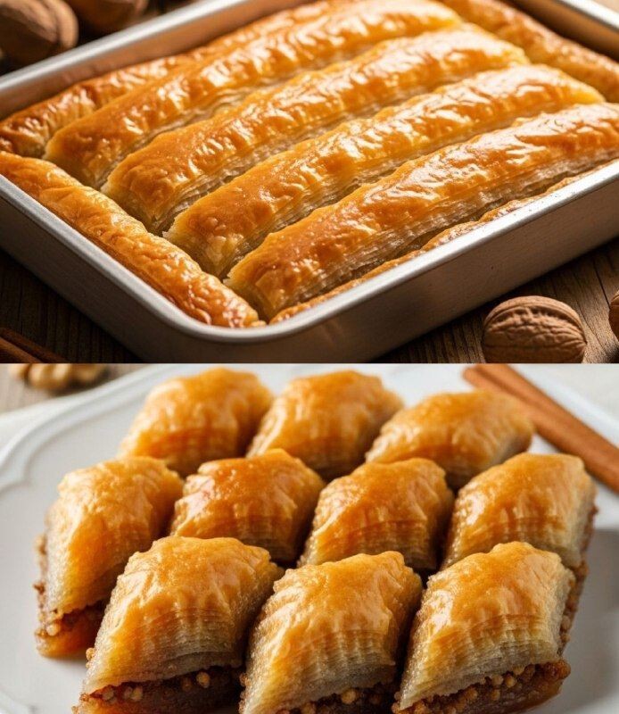 Το μυστικό για μπακλαβά τραγανό και σιροπιαστό όπως της γιαγιάς