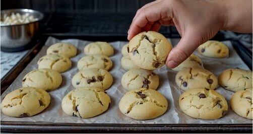 Τα πιο αφράτα cookies χωρίς αυγά και βούτυρο