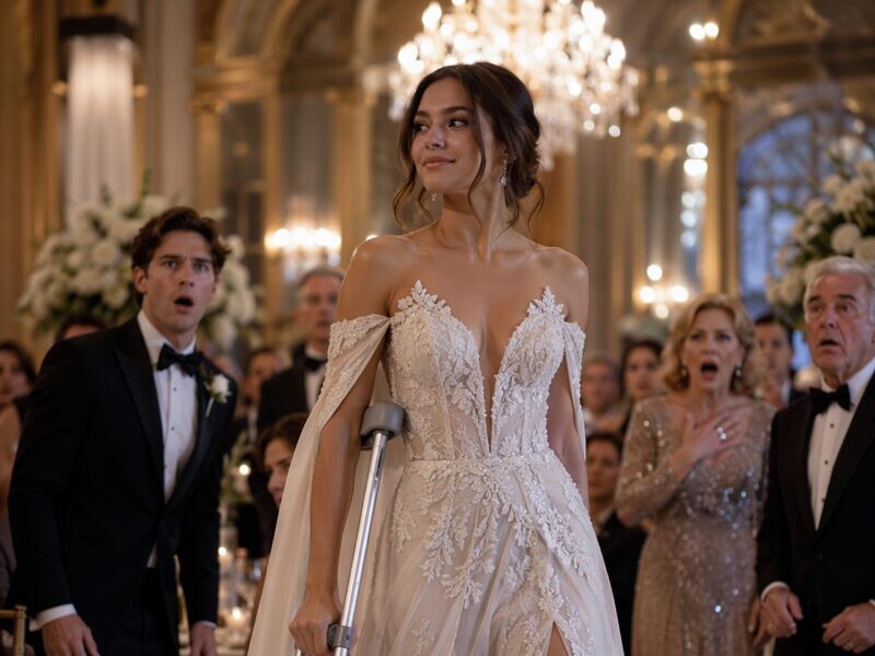 Δώδεκα χρόνια αφότου ο ίδιος της ο αδελφός την έδιωξε από το σπίτι με μόλις 800 δολάρια στην τσέπη, αποκαλώντας την «άσχημη» και «άχρηστη», εμφανίζεται ξανά στον γάμο του… φορώντας ένα υπέροχο λευκό φόρεμα που έχει σχεδιάσει η ίδια