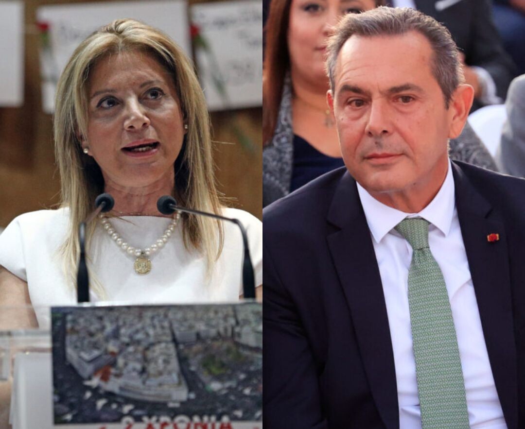 Στο πλευρό της Μαρίας Καρυστιανού ο Πάνος Καμμένος